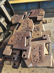 JCB Front Weights - 10x 40kg