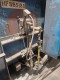 industrial Gas furnace and quenching tank with oil and hood Forge/Farrier
