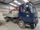 Vintage ford-iveco cargo 7.5t tipper lorry with atlas crane 